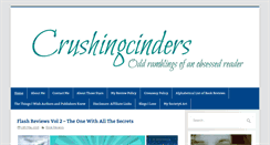 Desktop Screenshot of crushingcinders.com